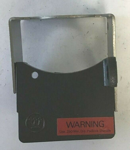 WESTINGHOUSE PB1PU PUSHBUTTON MAIN PUSHBUTTON PADLOCKABLE ATTACHMENT