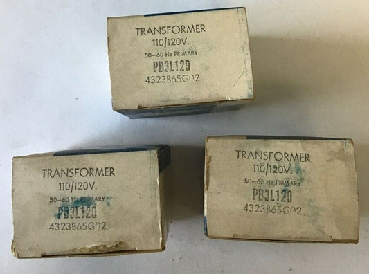 WESTIMGHOUSE PB3L120 TRANSFORMER 110/120V 50-60HZ 4323B65G02****LOTOF3****