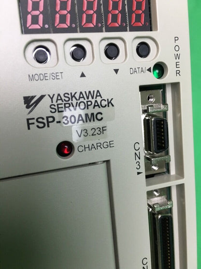 YASKAWA FSP-30AMC SERVOPACK 0-230V 3PH 24 AMP AC SERVO DRIVE AMPLIFIER