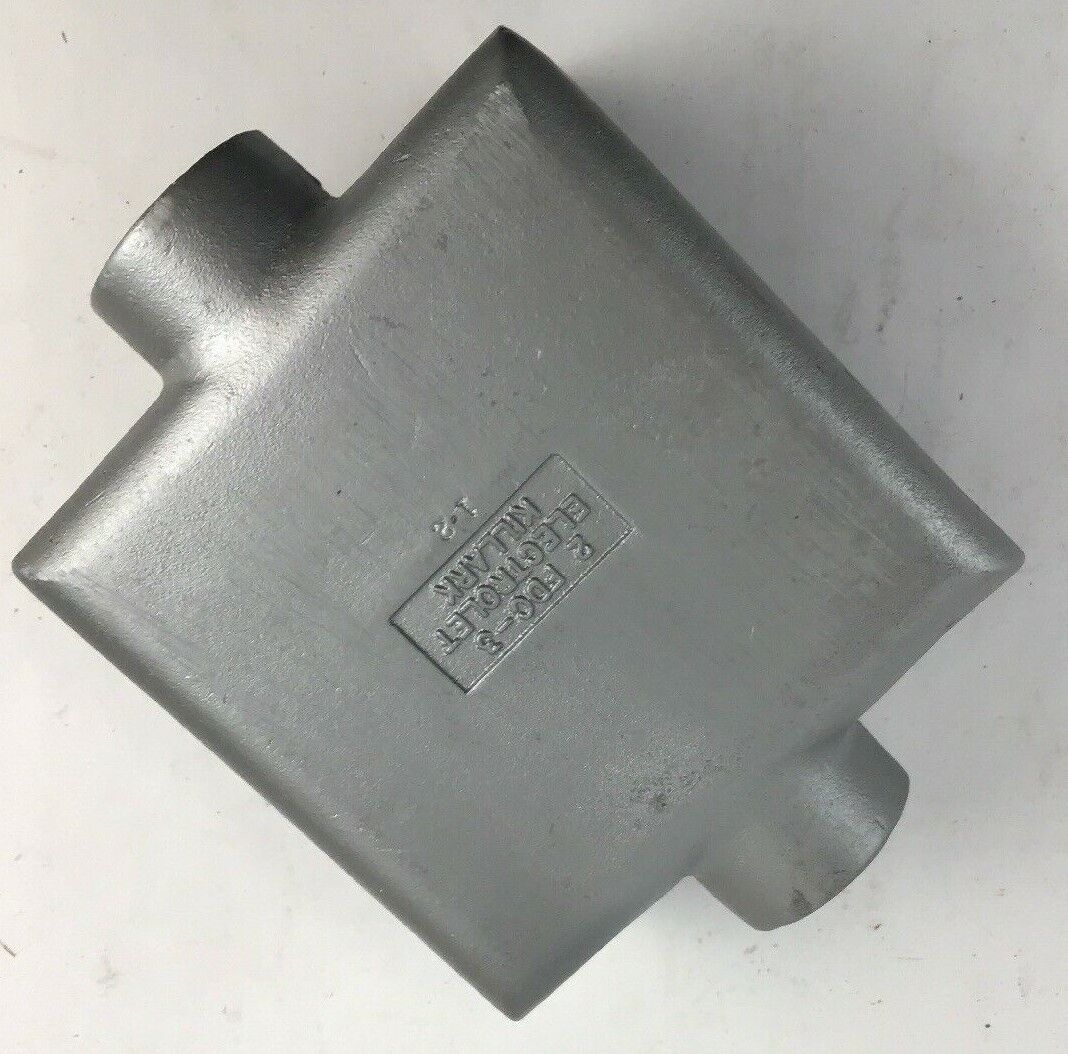 HUBBELL FD20-2 PIN&SLEEVE BACK BOX 20AMP 4&5 WIRE DEVICES 1"HUB