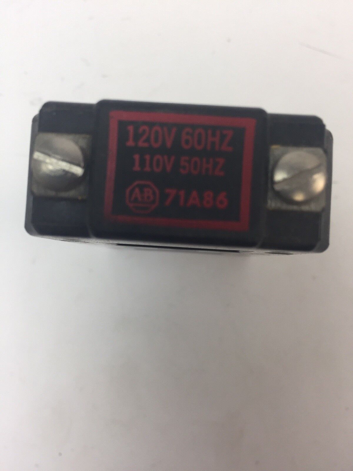 ALLEN BRADLEY 71A86 OPERATING COIL 120 V 60 HZ 110 V 50 HZ SIZE 1