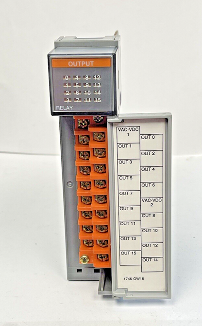 ALLEN BRADLEY - 1746-OW16 SER. C - SLC 500 ANALOG OUTPUT MODULE