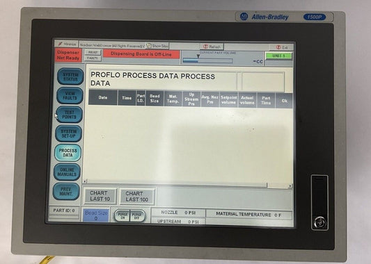 ALLEN BRADLEY 6181P-15TPXP SER E DIR 10000024194/06 1500P OPERATOR PANEL TOUCH