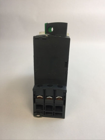 SCHNEIDER LUB12 MOTOR STARTER 600VAC 12A 10HP LUCA1XBL CONTROL UNIT 24VDC