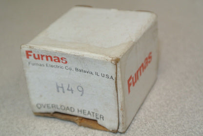 FURNAS H49 / OVERLOAD HEATER ELEMENT / NEW SURPLUS