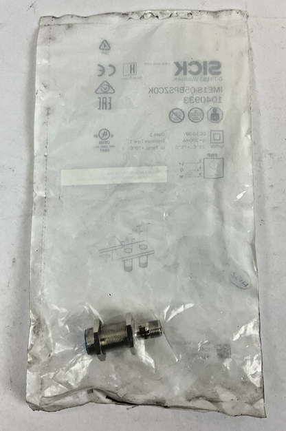 SICK IME18-05BPSZCOK PROXIMITY SENSOR 30-VDC CLASS2 200MA