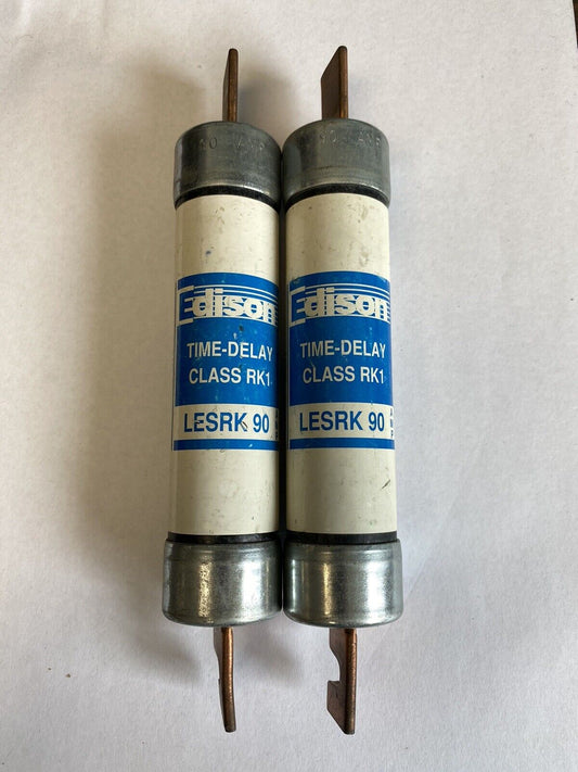 Edison LESRK90 90A 600V Fuse "Lot of 2"