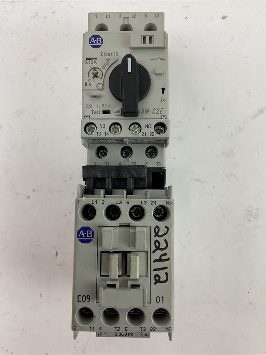 ALLEN BRADLEY 190E-ANEJ1-CA63C ECONOMY STARTER (140M-C2E-A63 + 100-C09E*01)