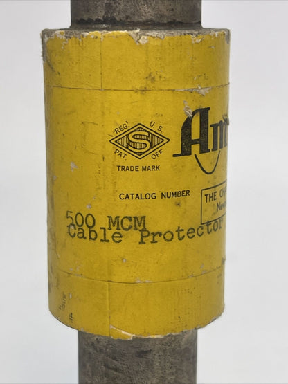 SHAWMUT 500MCM CABLE PROTECTOR 250V TYPE 82-B FORM 208