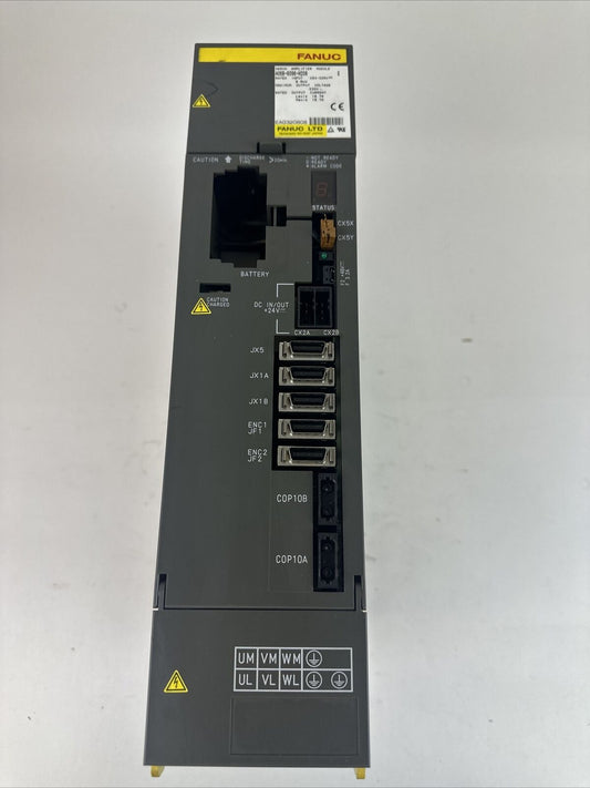 FANUC A06B-6096-H208 E SERVO AMPLIFIER OUTPUT 230VAC INPUT 283-325VDC