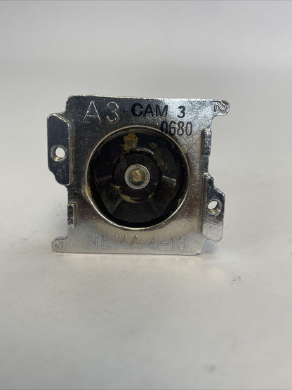 CUTLER HAMMER 10250T15334 SELECTOR SWITCH KEY OPER. NEMA 3-13 3 POS.SPR. RET.
