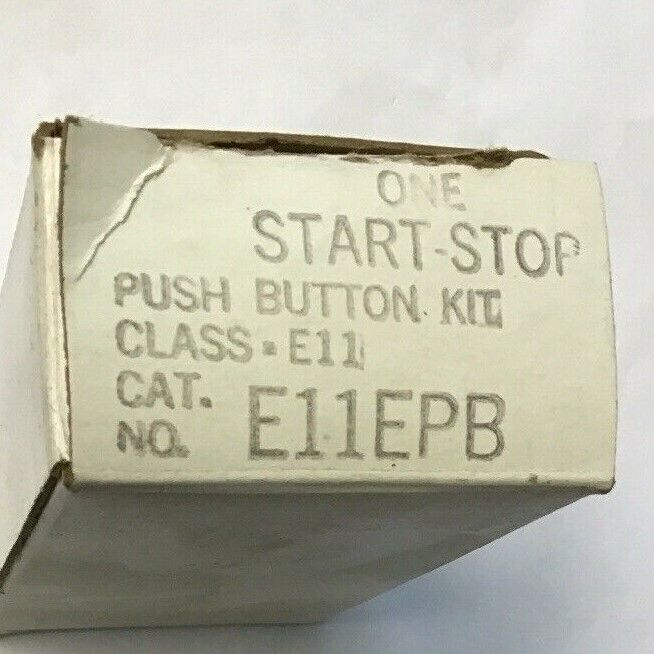 TELEMECANIQUE E11EPB START-STOP PUSH BUTTON KIT CLASS E11