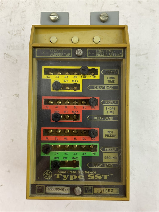GE 568B604G15 SOLID STATE TRIP DEVICE TYPE SST