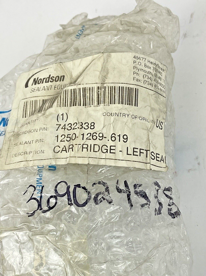 NORDSON - 7432338 - CARTRIDGE - LEFT SEAL - SEALANT 1250-1269-.619