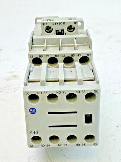 ALLEN BRADLEY - 700-CFM400E* SER. A & 100-F SER. A W/ COIL 24VDC