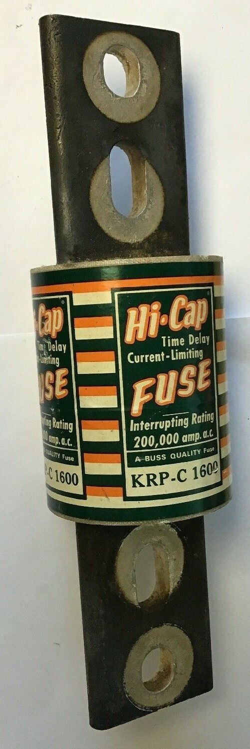 BUSSMAN KRP-C 1600 HI-CAP TIME DELAY CURRENT LIMITING FUSE