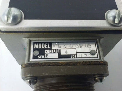 R.B.DENISON PL300WDR2M4, SERIES D,LOX-SWITCH LIMIT SWITCH,600V,NEW SURPLUS,PL300