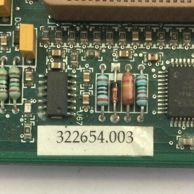 UNICO 322654.003 CIRCUIT BOARD CSI-4 403-595 ECL 0