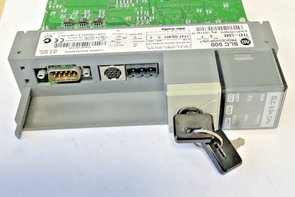 ALLEN BRADLEY 1747-L542 SER.C PREC.REV.7 PROCESSOR UNIT SER.D 24VDC*NOCOVERDOOR*