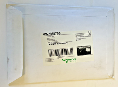 SCHNEIDER ELECTRIC VW3M8705 MEMORY CARD LEXIUM ACCESSORY
