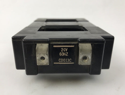 ALLEN BRADLEY CD013C, CD013, CD-013, 24V @ 60HZ, USED, MISSING SCREWS