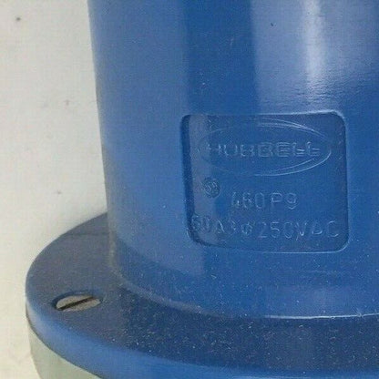 HUBBELL 460C9 PIN&SLEEVE 60AMP 250V 3POLE 4-WIRE GROUNDING