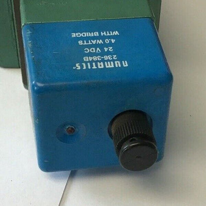 NUMATICS 123BB400MP00061 24VDC PNEUMATIC SOLENOID VALVE