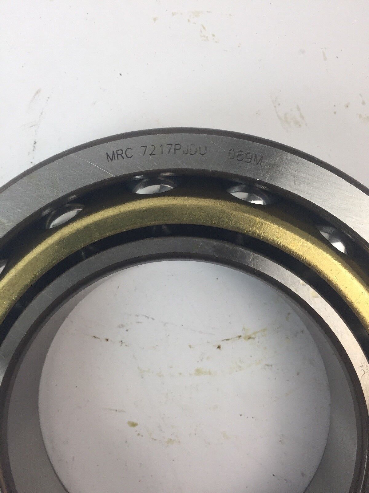 MRC 7217PJDU PRESS.BRASS ABEC-1  BEARING