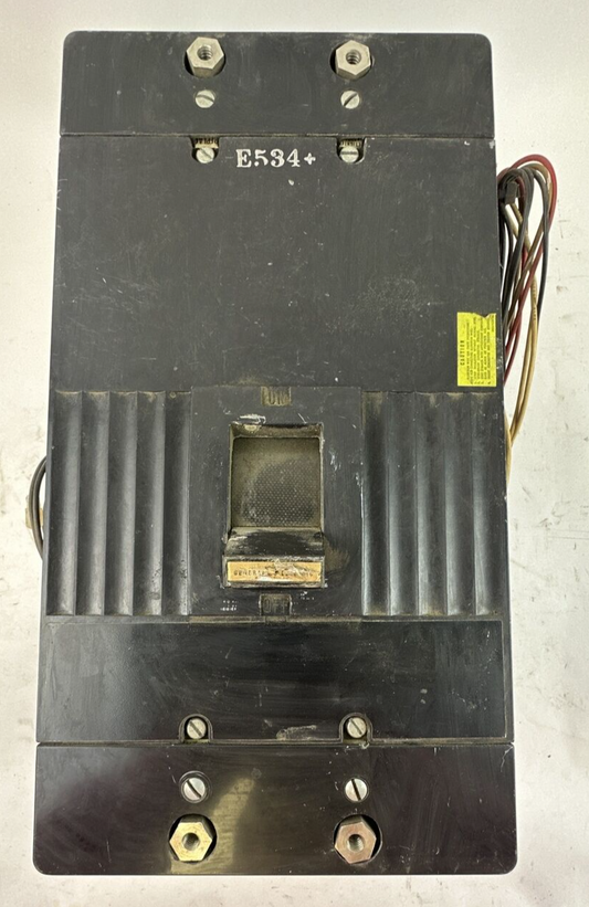 GE TKMA3Y1200 MOLDED CASE SWITCH 1200A 3POLE 600VAC NP266396-AD