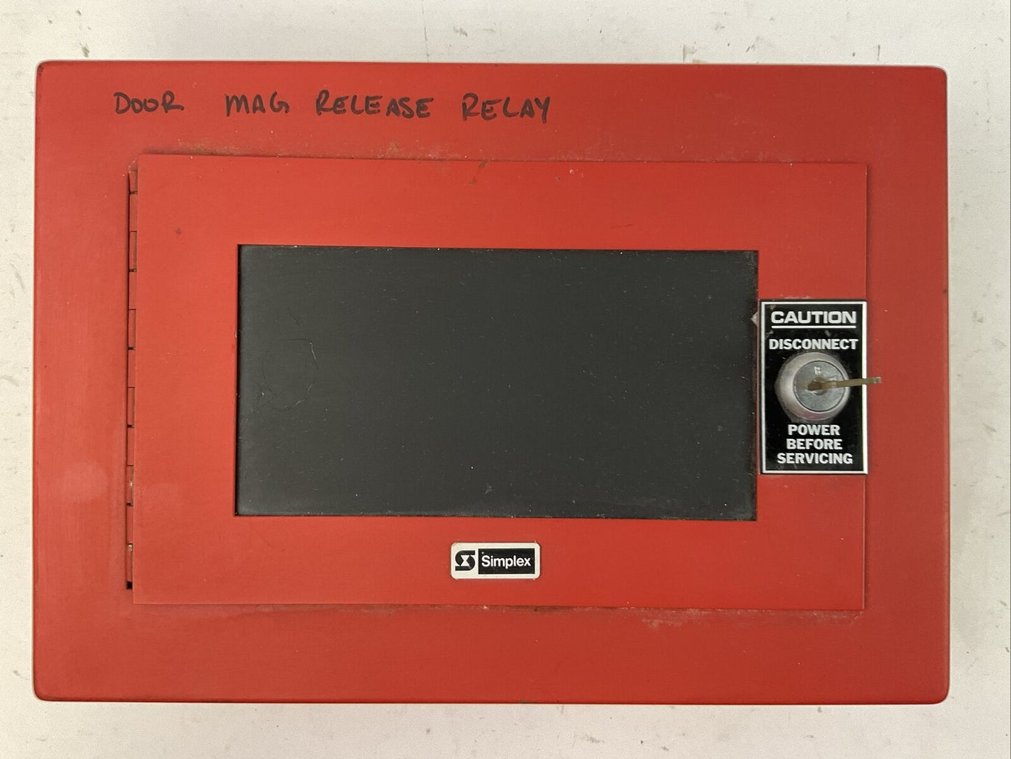 SIMPLEX TIME RECORDER 4244-16 RELAY 24VDC