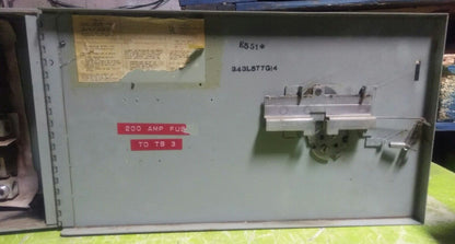 General Electric GE THFP324 200 Amp, 600VAC, 3-Pole Panelboard SWITCH Unit
