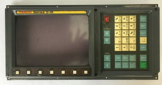 FANUC A02B-0092-C042 SERIES O-M FRONT PANEL WITH KEYBOARD