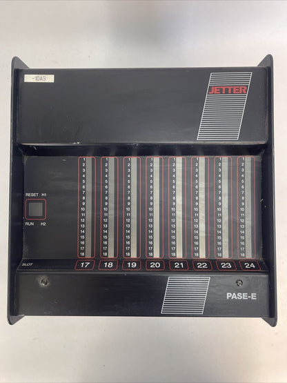 JETTER PASE-E/E-EW PLC CONTROLLER 85-264VAC 47-440HZ 8 SLOT