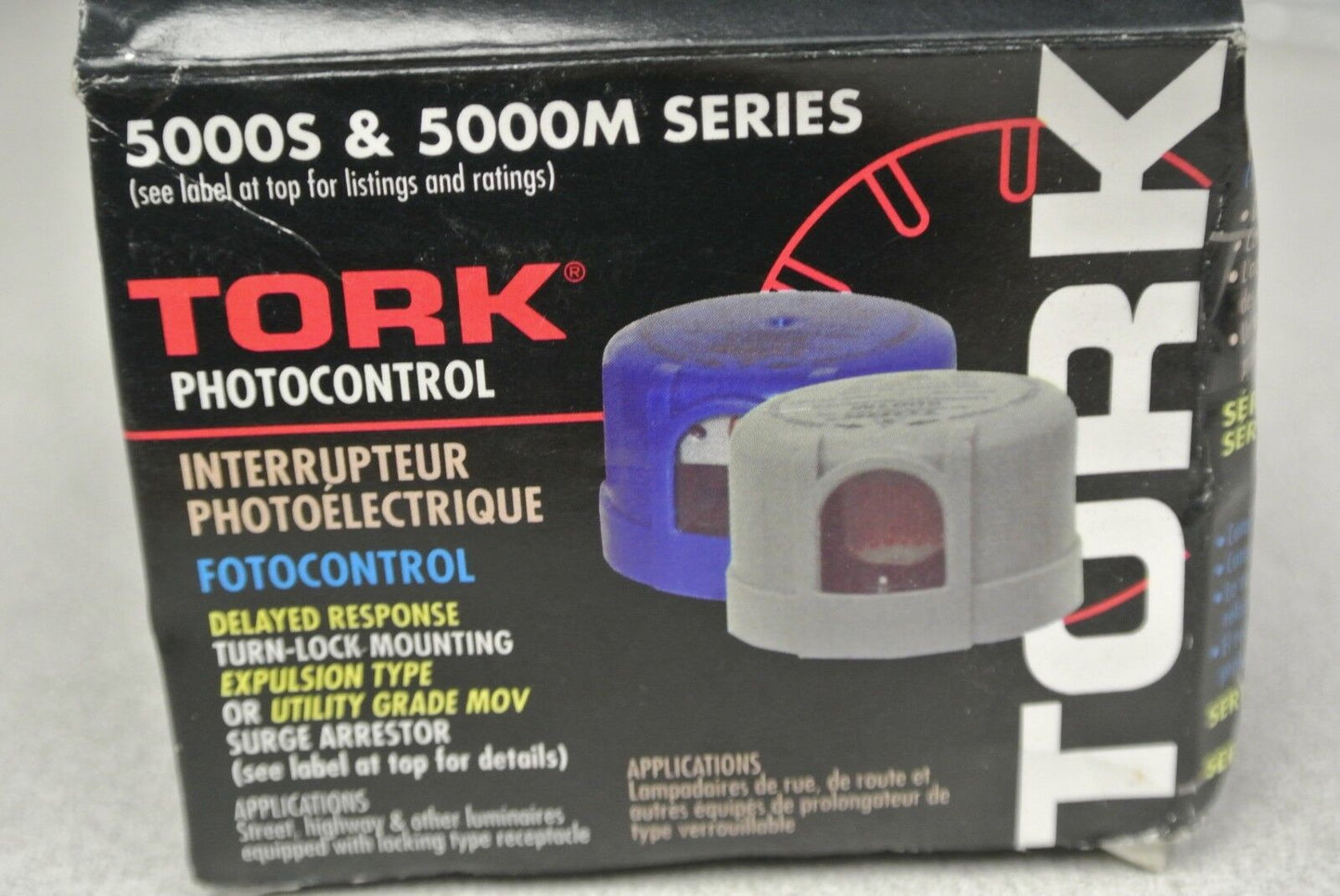 TORK 5008M PHOTOCONTROL / PHOTOELECTRIC SWITCH / 480VAC / NEW SURPLUS