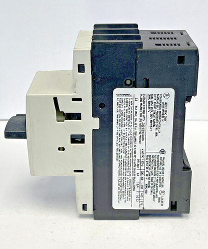 SIEMENS - 3RV1021-1CA10- CIRCUIT BREAKER / MOTOR PROTECTOR