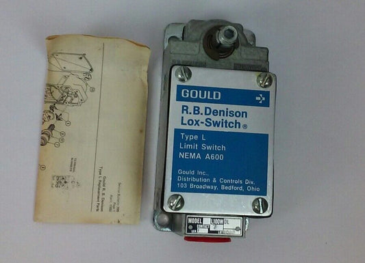 GOULD R.B. DENISON LIMIT SWITCH L100WN-2W #7