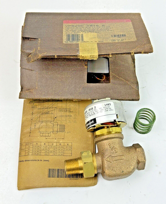 HONEYWELL - VP525C1016 2 - 1/2" NPT MALE UNION TWO-WAY UNITARY VALVE (2 Cv)