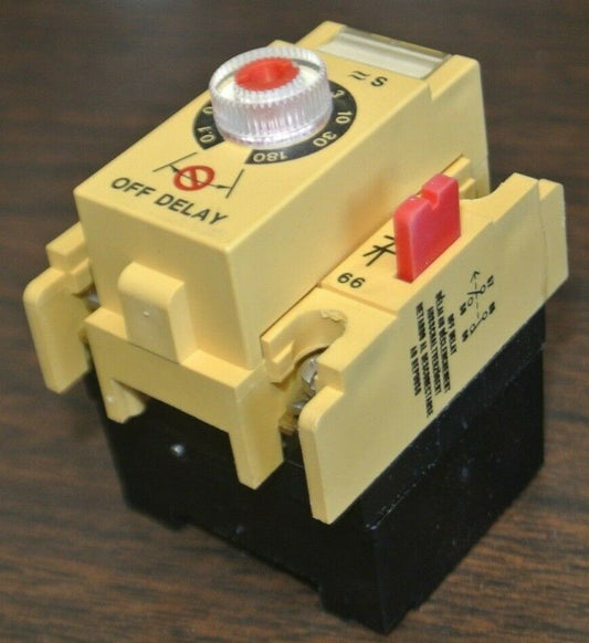 ALLEN-BRADLEY 196-FTB / PNEUMATIC TIMING UNIT / 0.1 to 180 SECONDS / NEW SURPLUS