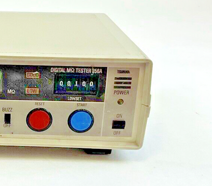 TSURUGA ELECTRIC 356A DIGITAL MEGGER/ INSULATION TESTER 90-120V **CORD WAS CUT**