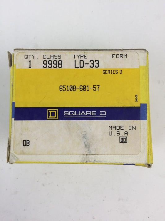 SQUARE D CLASS 9998 TYPE LD-33 CONTACT REPLACEMENT KIT