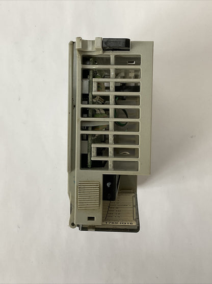 ALLEN BRADLEY 1769-IQ16 16PT INPUT MODULE SER A F/W REV 3.1 DIR/VER 95320743/03