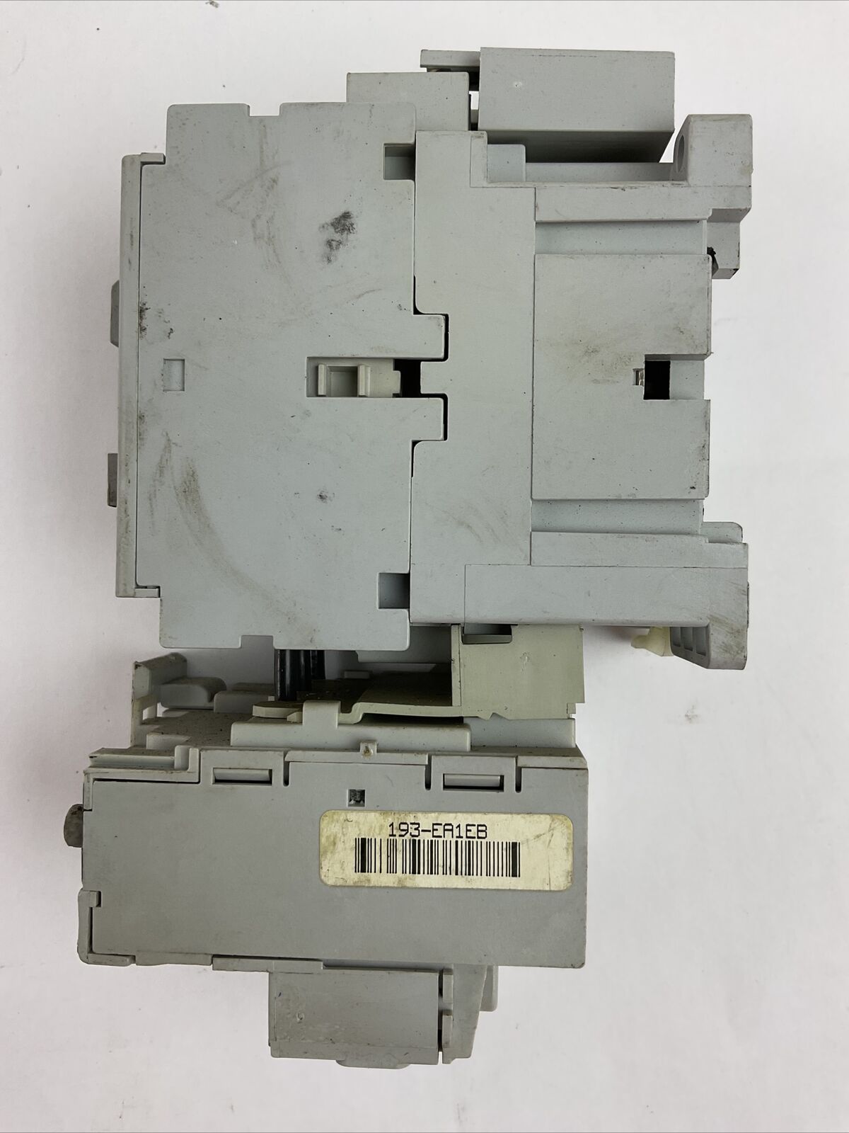 ALLEN BRADLEY STARTER (100-C12*10 SER A 600VAC 25A 193-EA1EB SER B 1.6-5.0A)