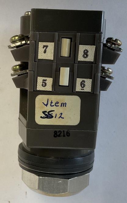 GOULD SS3 10AMP HD 300/600V KEYED SELECTOR SWITCH (NO KEY)
