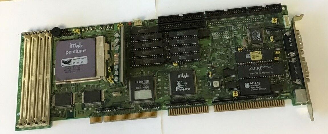 ADVANTECH PCA-6157 PENTIUM P54 CPU CARD REV.A2