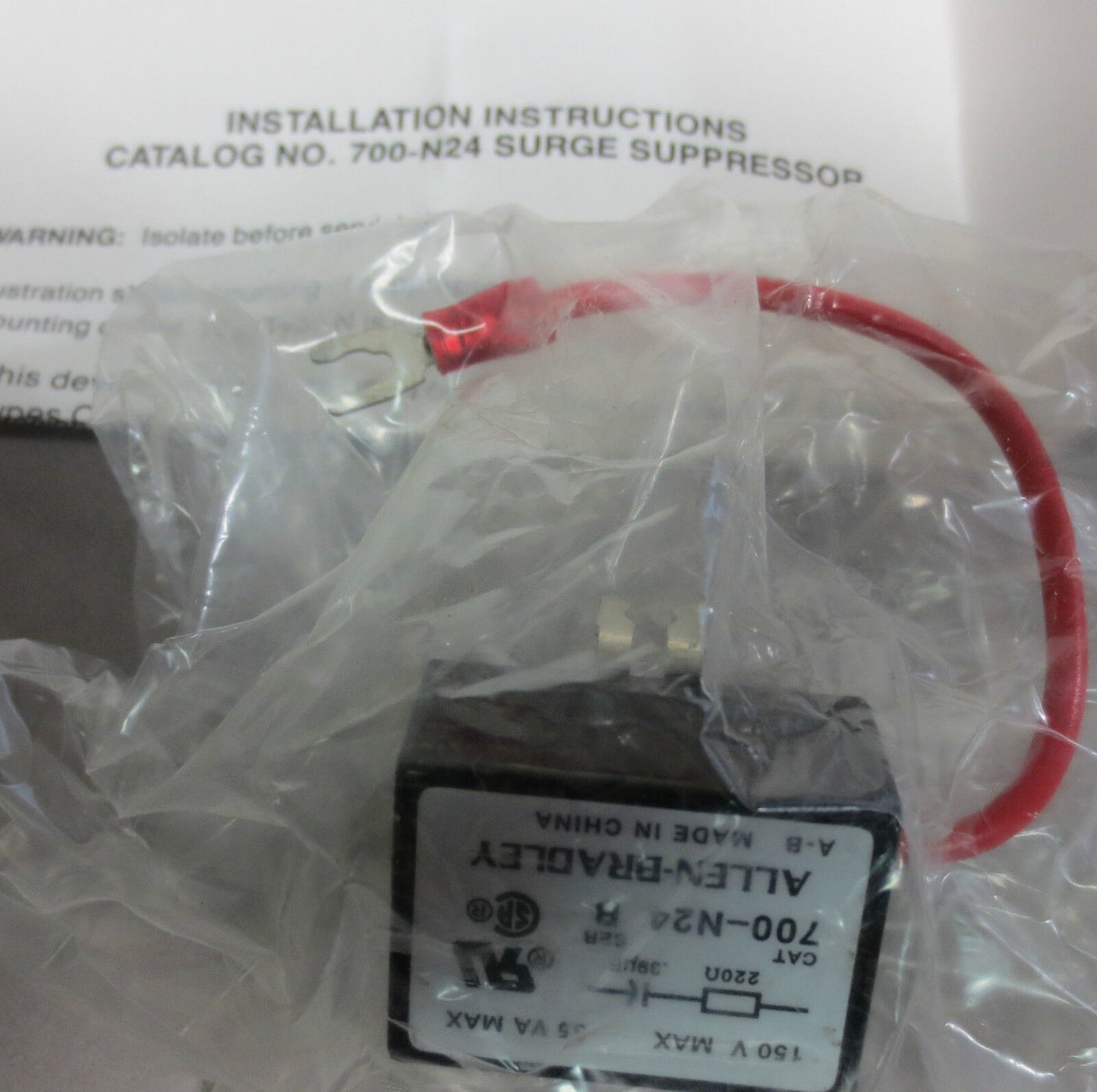 ALLEN-BRADLEY 700-N24 Ser. B SURGE SUPPRESSOR - NEW SURPLUS