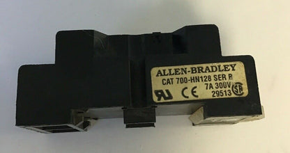 ALLEN BRADLEY 700-HN128 RELAY BASE 14 PIN SOCKET 300 VAC (MAY BE MISSING SCREWS)