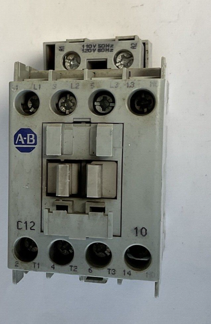 ALLEN BRADLEY 100-C12*10 CONTACTOR SER.A 600VAC 20A