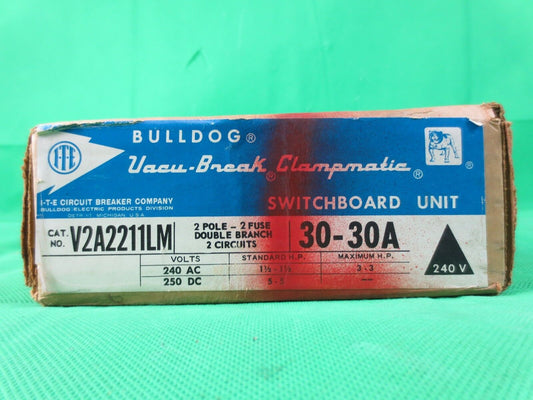 I-T-E Gould Vacu-Break Panelboard Unit V2A2211LM New Surplus