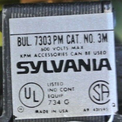 SYLVANIA 7303 3M4W-76 TYPE PM AC RELAY / 110-120V / 4 N.O. / NEW SURPLUS