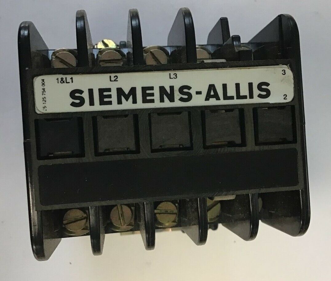 SIEMENS-ALLIS GC-1 DC0 RELAY 460-575V 10H.P 600VAC MAX